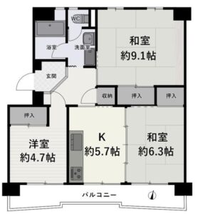 (間取)