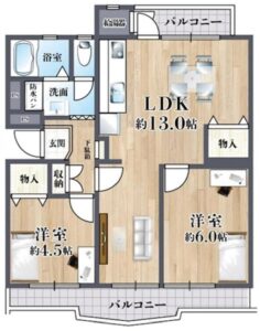 (間取)