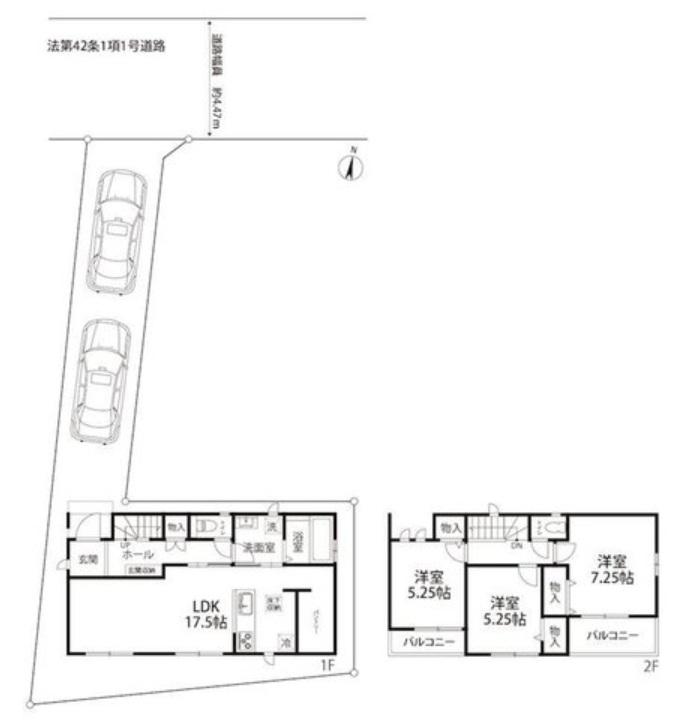 A号地間取り A号地間取り