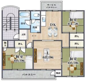(間取)