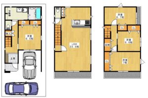 １号地間取